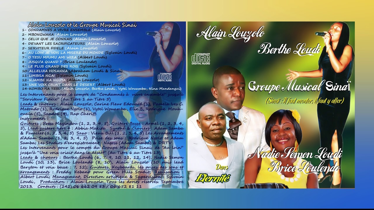 Yuha m&egrave; A/C: Albert Loudi   Album: Eternit&eacute;