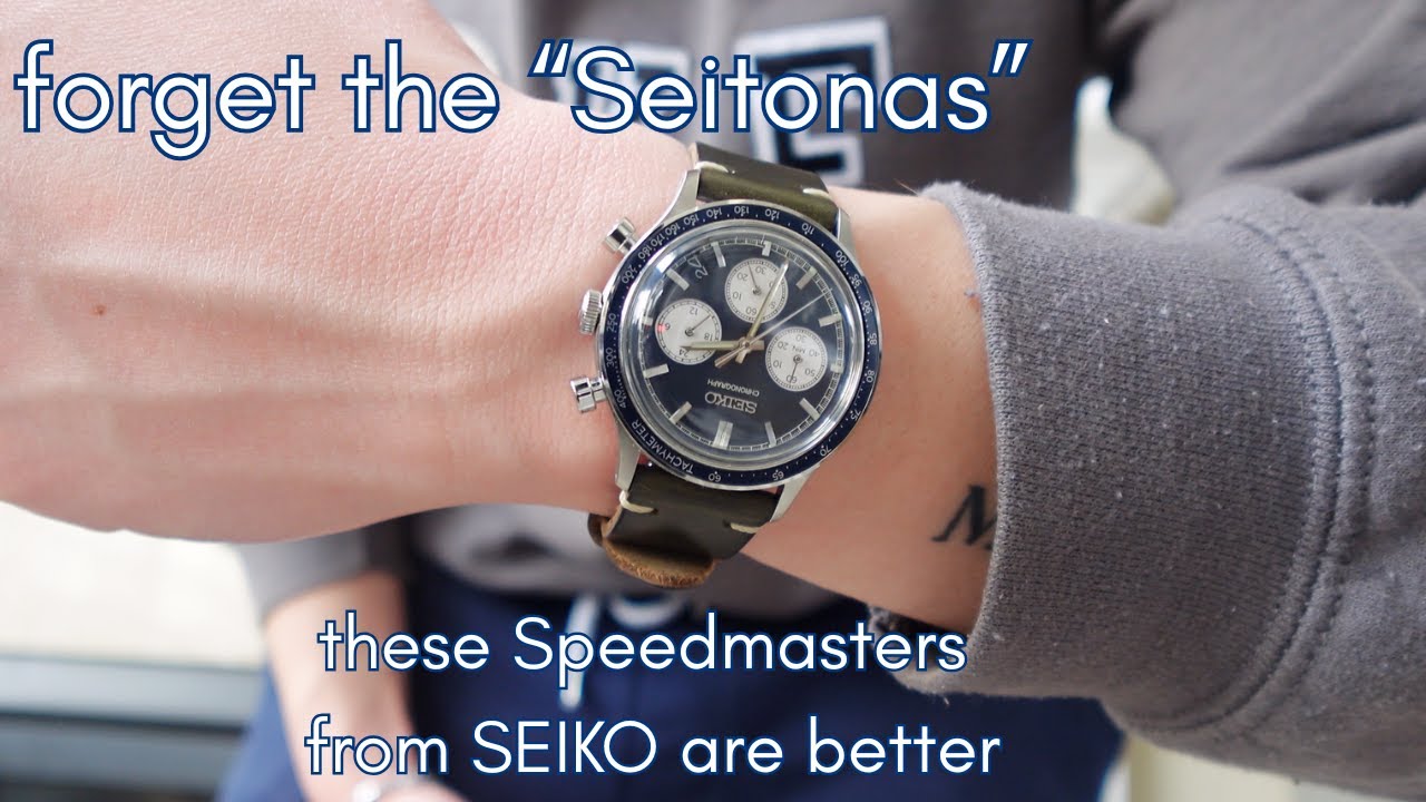 Модель Speedmaster от Seiko даже лучше, чем Daytona.