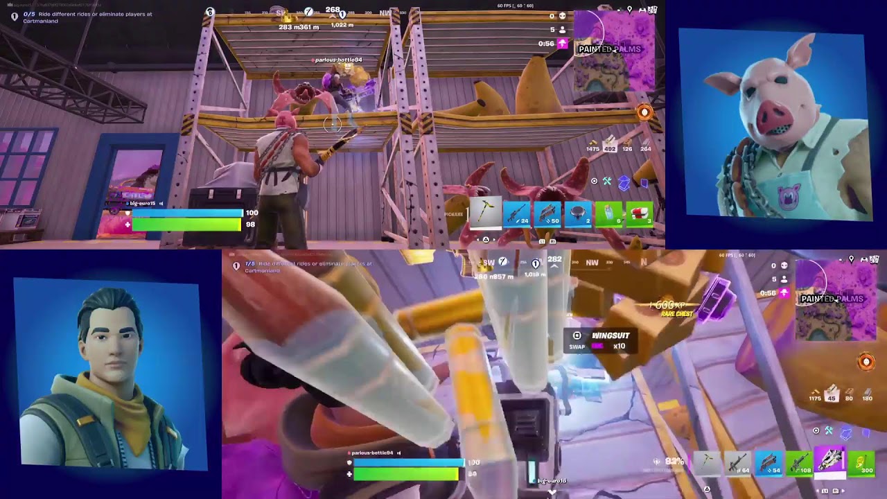 Playing Fortnite with my lil bro| LIVE