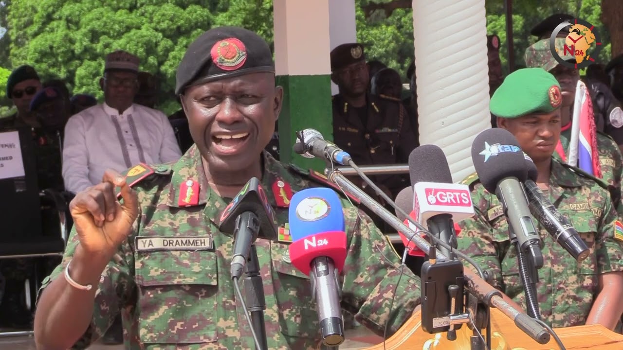 #GRADUATION OF INTAKE 37 OF GAMBIA ARMED FORCES #