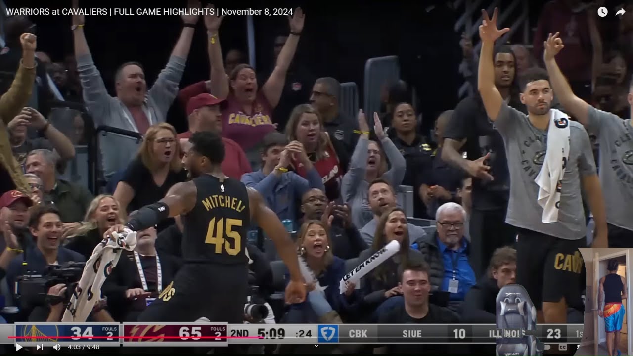 FlightReacts To WARRIORS at CAVALIERS | FULL GAME HIGHLIGHTS | November 8, 2024!