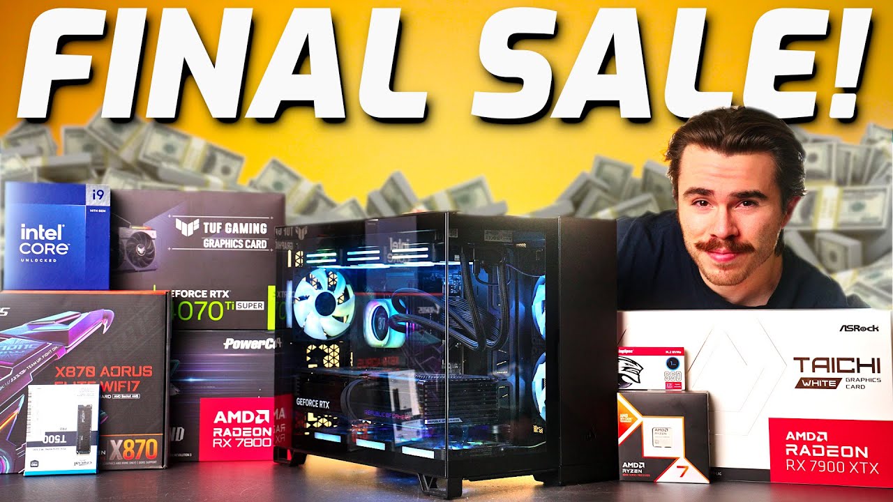 CYBER MONDAY PC Gaming Deals! 🤑 GPUs, CPUs, SSDs, Motherboards, and more 2024.
