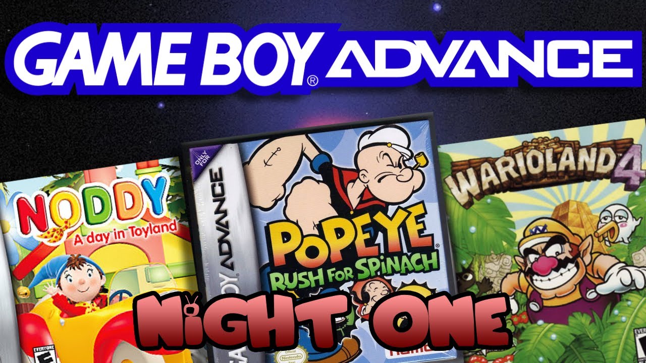 CMMK's GBA Night! -- Pac-Man, Pinball, and Popeye!