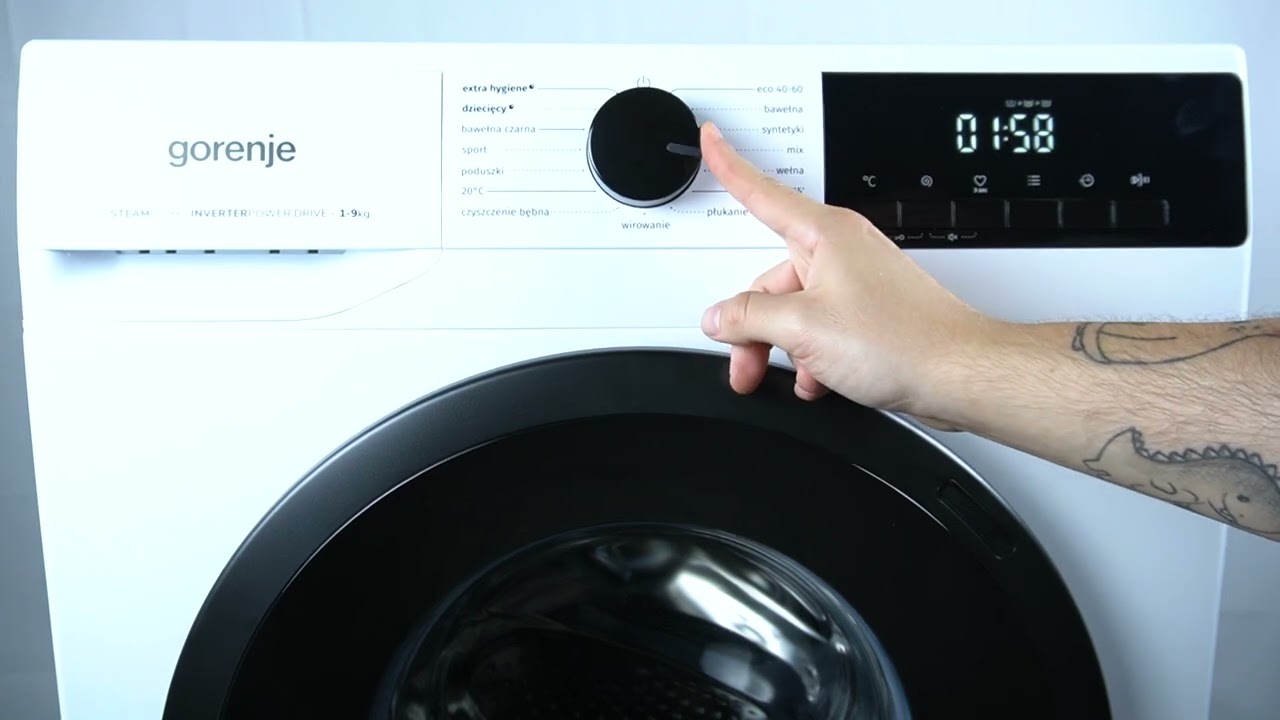 Стиральная машина GORENJE - Обзор всех циклов стирки | Обзор программ | W2NHPI94BS