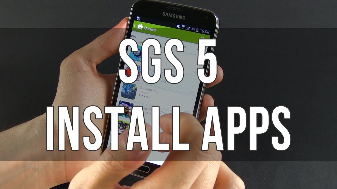 Samsung Galaxy S5 &mdash; Как устанавливать и удалять приложения