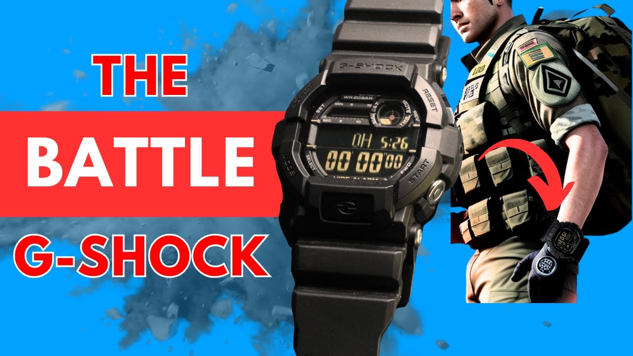 G-Shock создан для битвы | Обзор GD-350