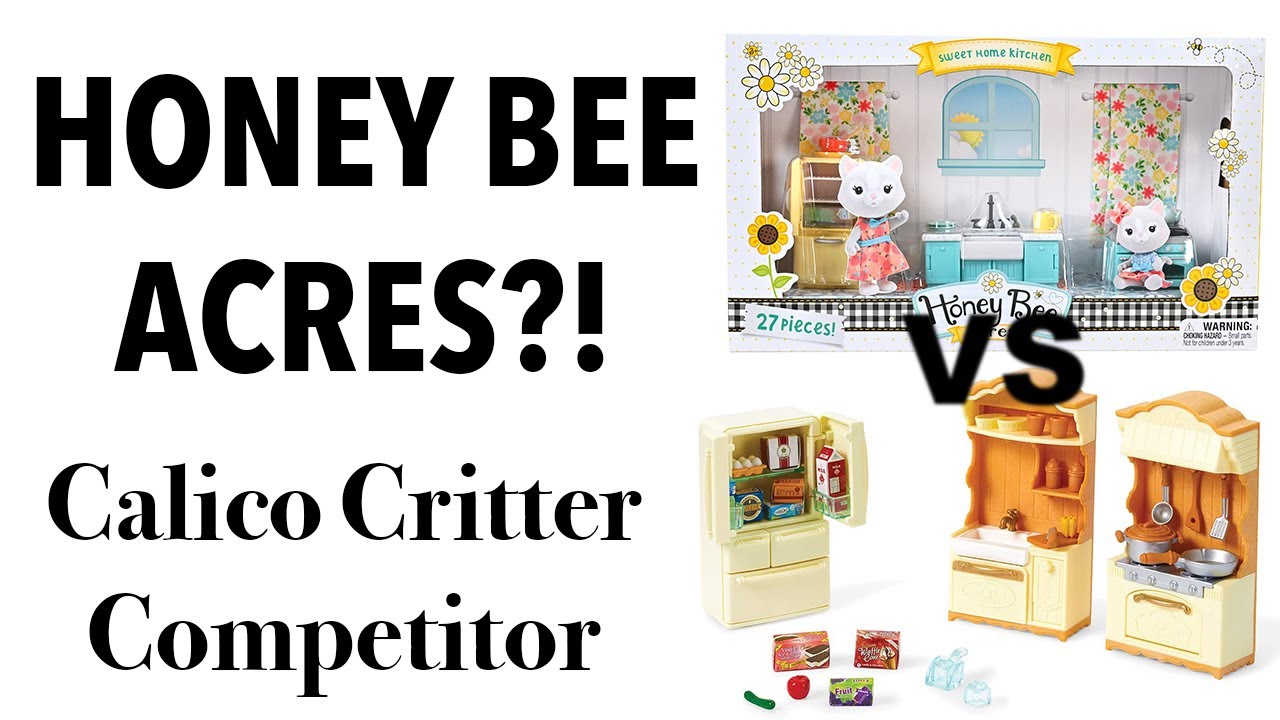 🐝 The BUZZ on HONEY BEE ACRES! Sylvanian Families Calico Critters COMPETITOR Kitchen & Baby Review!