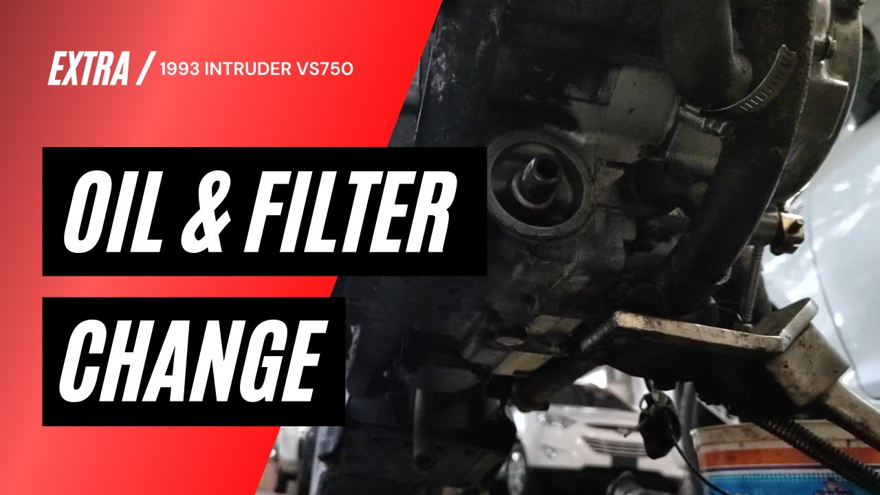 Suzuki Intruder Oil and Filter Change