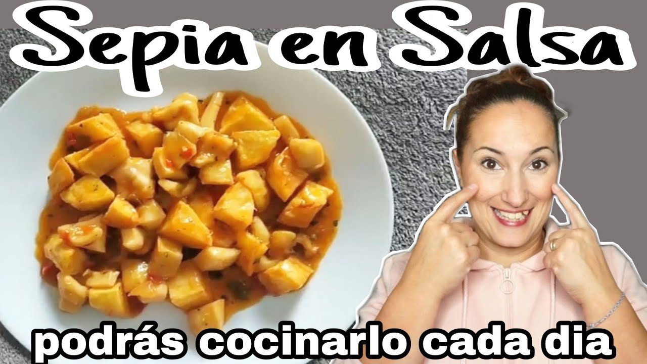 SEPIA en SALSA/ querrás COCINARLO cada DÍA/ Fácil y ECONÓMICO/ Recetas caseras/ Maricienta