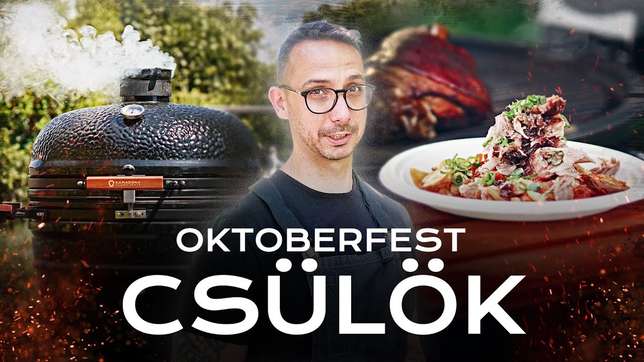 HIBÁTLAN ŐSZI RECEPT 🍖🍻 Egy Csodás OKTOBERFEST CSÜLÖK a Kamado4U Kerámia Ölelésében 🤗