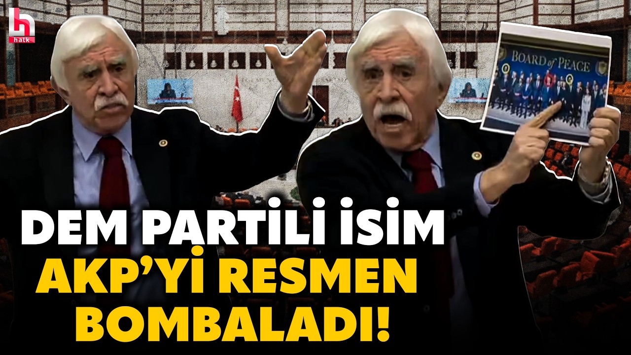 HAKAN FİDAN’IN DA OLDUĞU O FOTOĞRAFI GÖSTERDİ! DEM Partili Cengiz Çandar, AKP’lilerin yüzüne söyledi