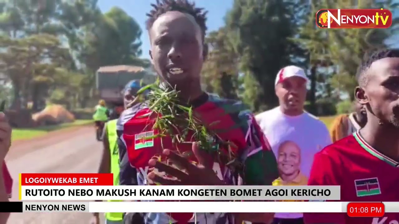 YOUTH COVERS 76KM ON FOOT FROM BOMET TO KERICHO IN ENDURANCE WALK