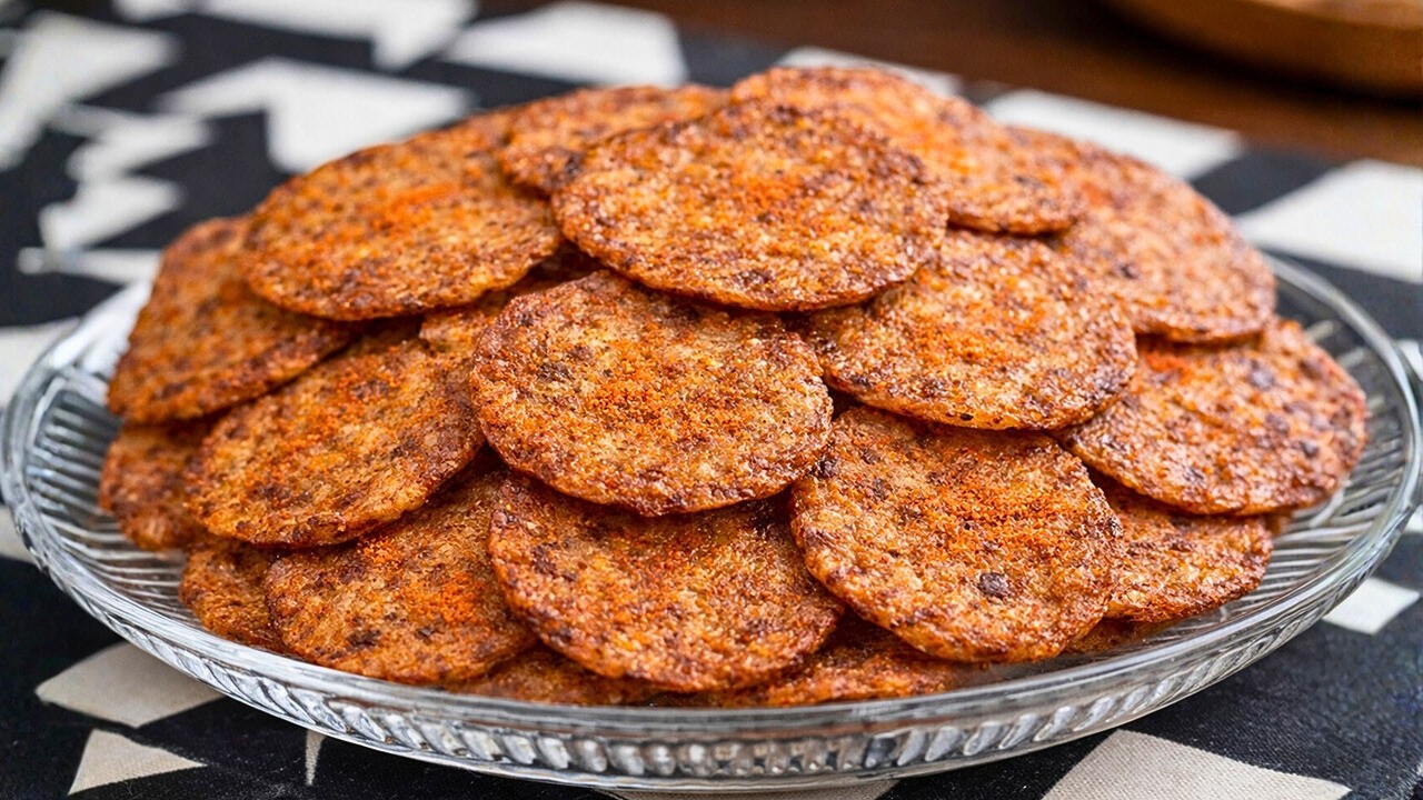 Healthy chips without frying! The perfect snack on a diet!