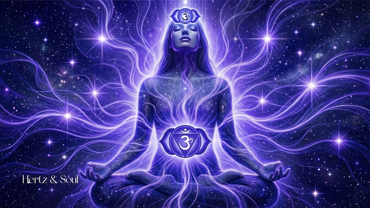 852 Hz Third Eye Chakra Healing | Deep Sleep, Intuition & Pineal Gland Activation