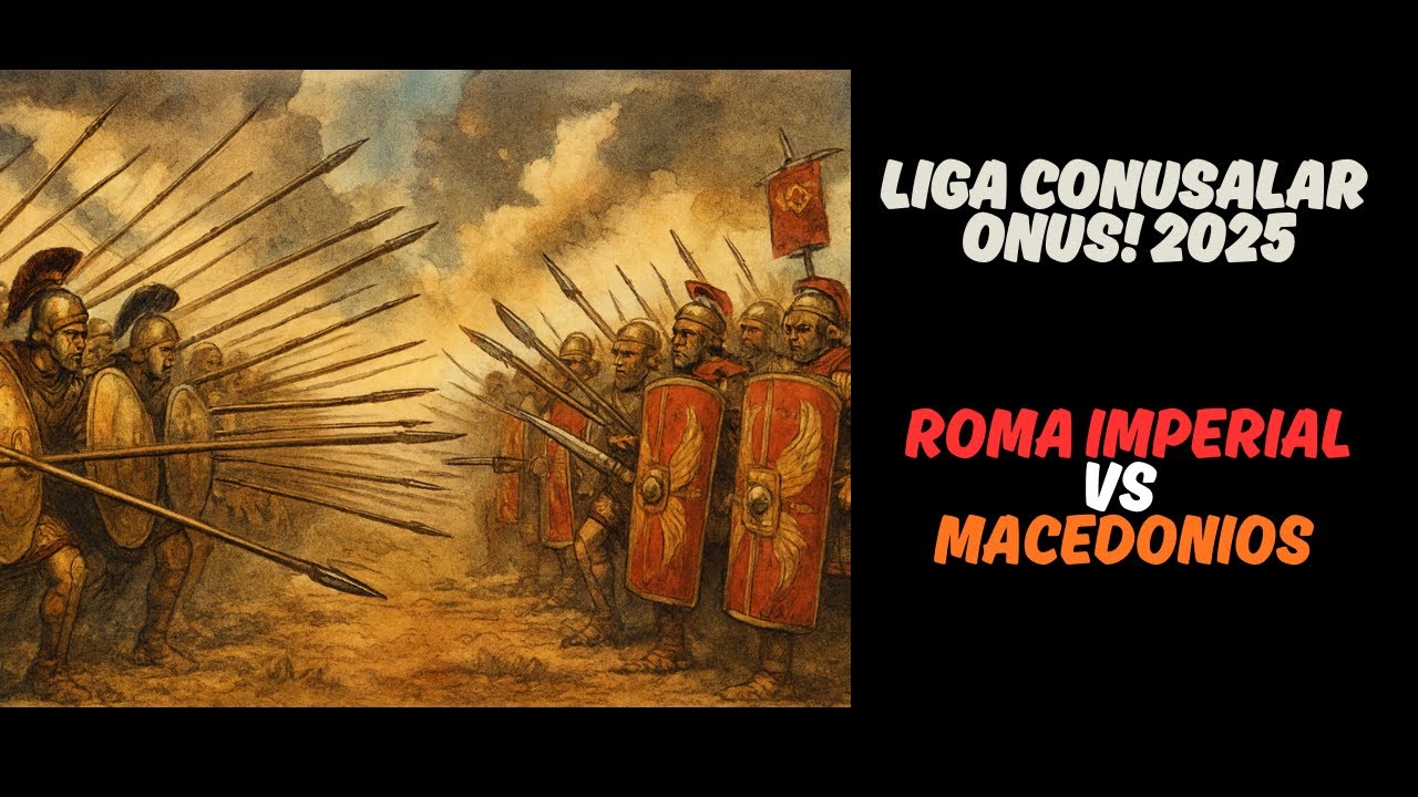 ¡Guerra Antigua! Macedonios contra el Poder Imperial – ONUS! Batalla Épica