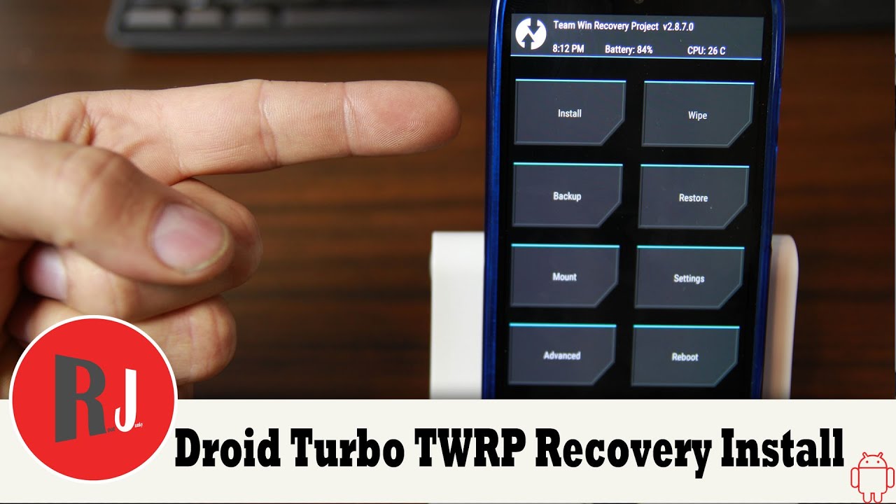 Motorola Droid Turbo TWRP Recovery Install and Kingroot Replaced with SuperSU