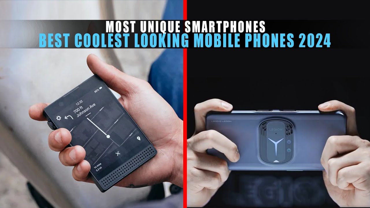 5 Best Coolest Looking Mobile Phones 2024 | Most Unique Smartphones