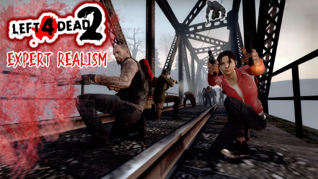 left 4 dead 2: Expert Realism Last stand -  Louis Carry!