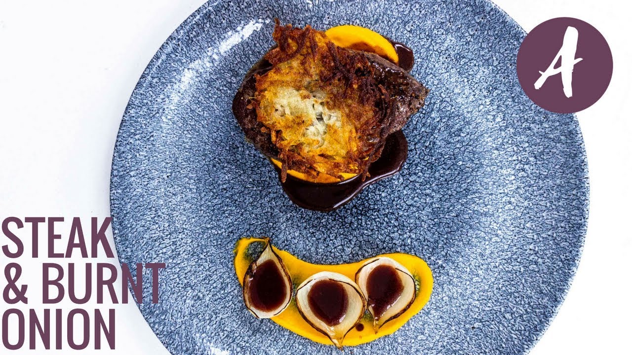 Steak, Burnt Onion & Potato Rosti
