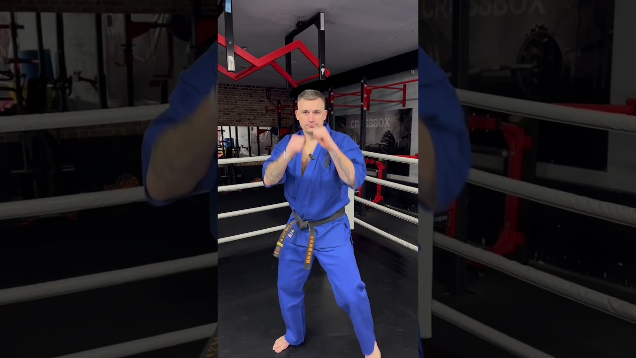 Strefa chudan w Karate Kyokushin! #karate #kyokushin #shorts