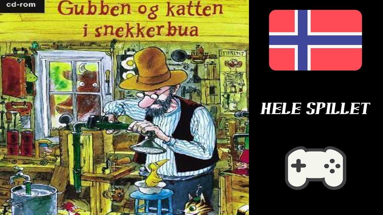 Gubben og Katten i Snekkerbua (2001) - PC - Norsk tale