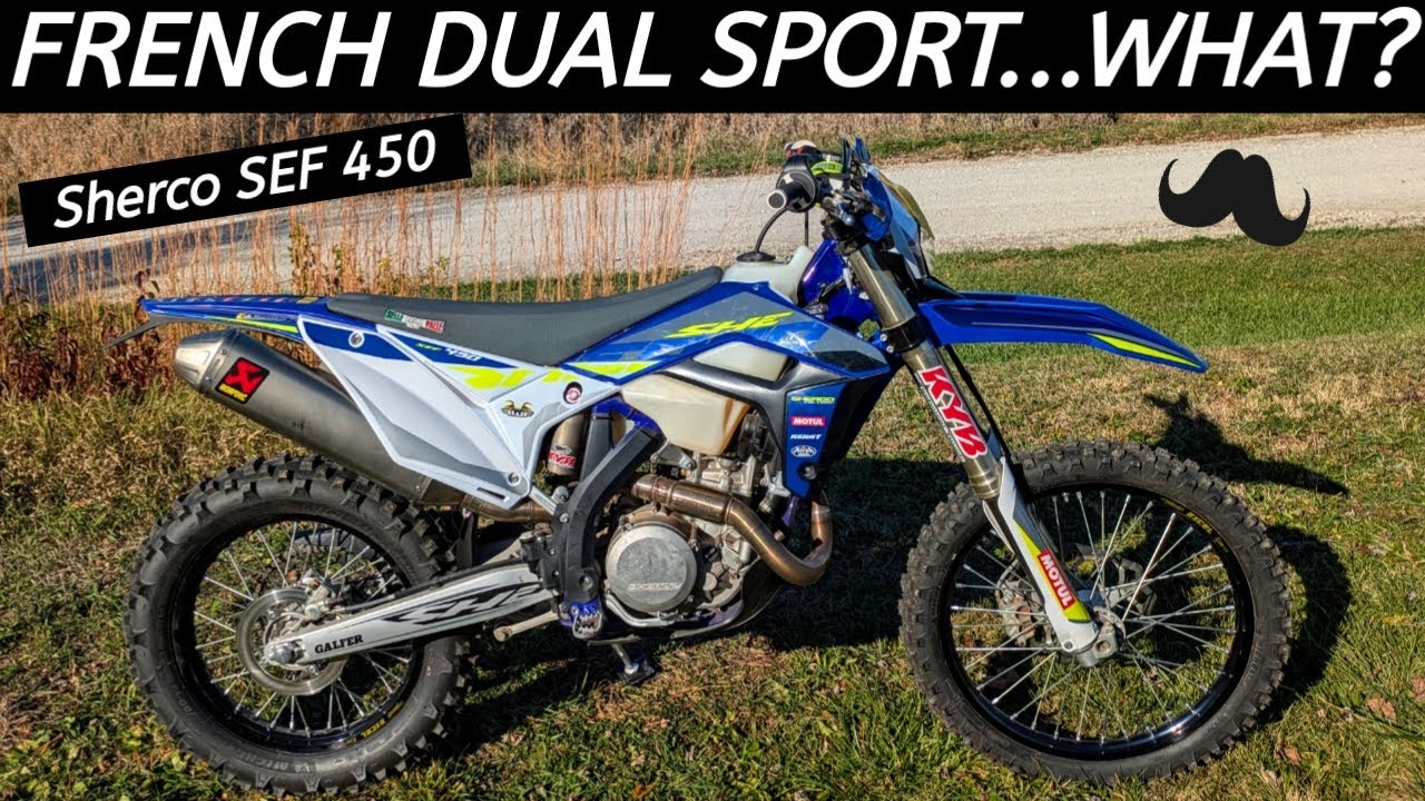 Sherco SEF 450 - An Amazing FRENCH Motorcycle - Wahoo!