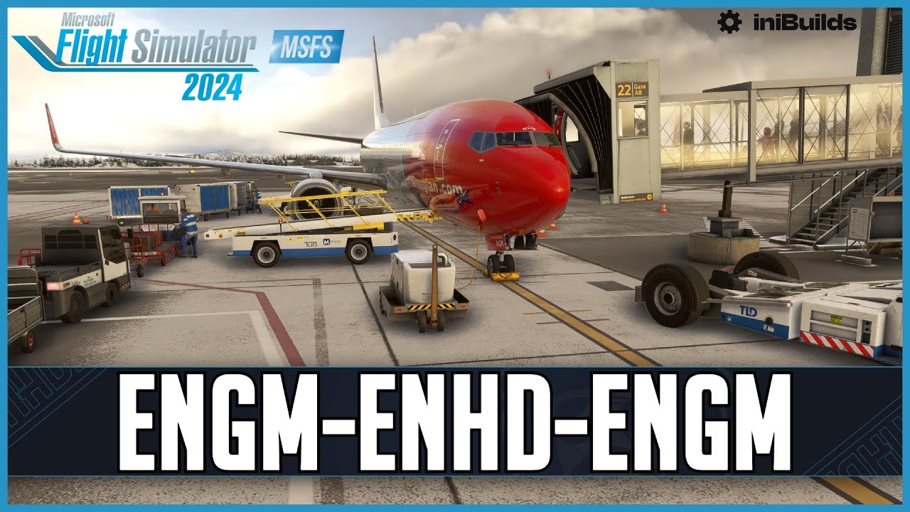 PMDG 737-800 + Boris Sound Pack for MSFS2024 | *NEW* iniBuilds Haugesund (ENHD) | VATSIM