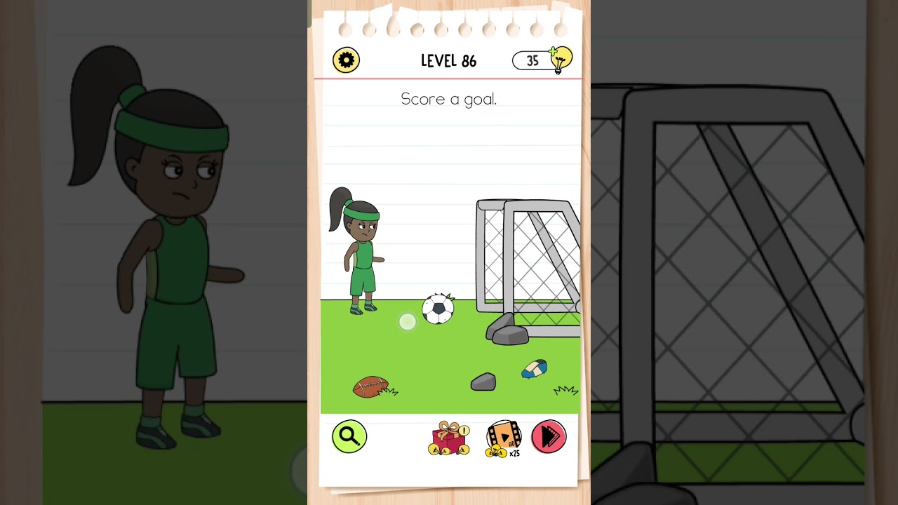 😱# short #viral Brain test(all  Star ) solve level 86 (how to solve just watched