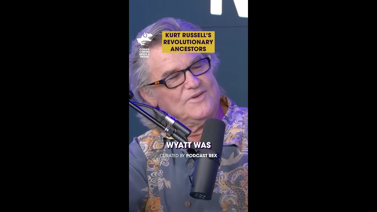 Kurt Russell Blows Away Conan O'Brien With His Ancestor's History #Shorts #History