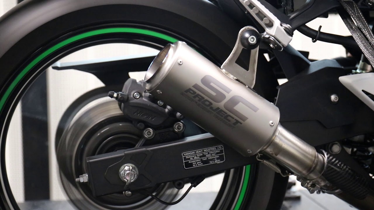 SC-Project CR-T Exhaust for Kawasaki Z400