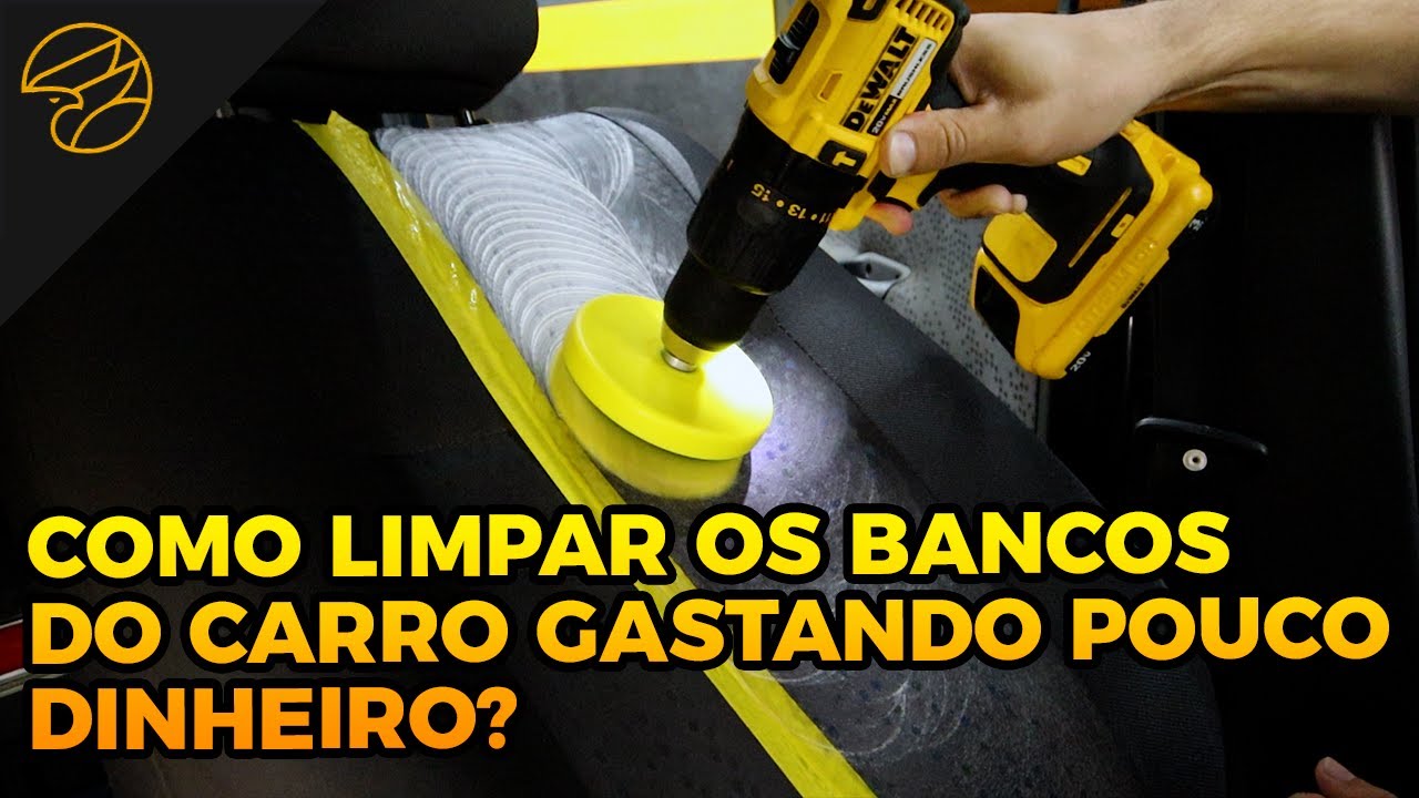 COMO LIMPAR O BANCO DO CARRO DE FORMA SIMPLES e Sem Gastar Muito Dinheiro