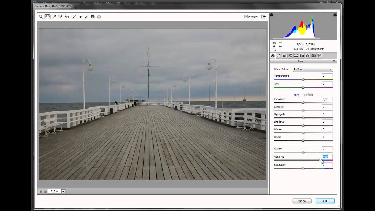 Photoshop CC - odkrywamy Camera Raw - ożywianie zdjęć i kolorystyki