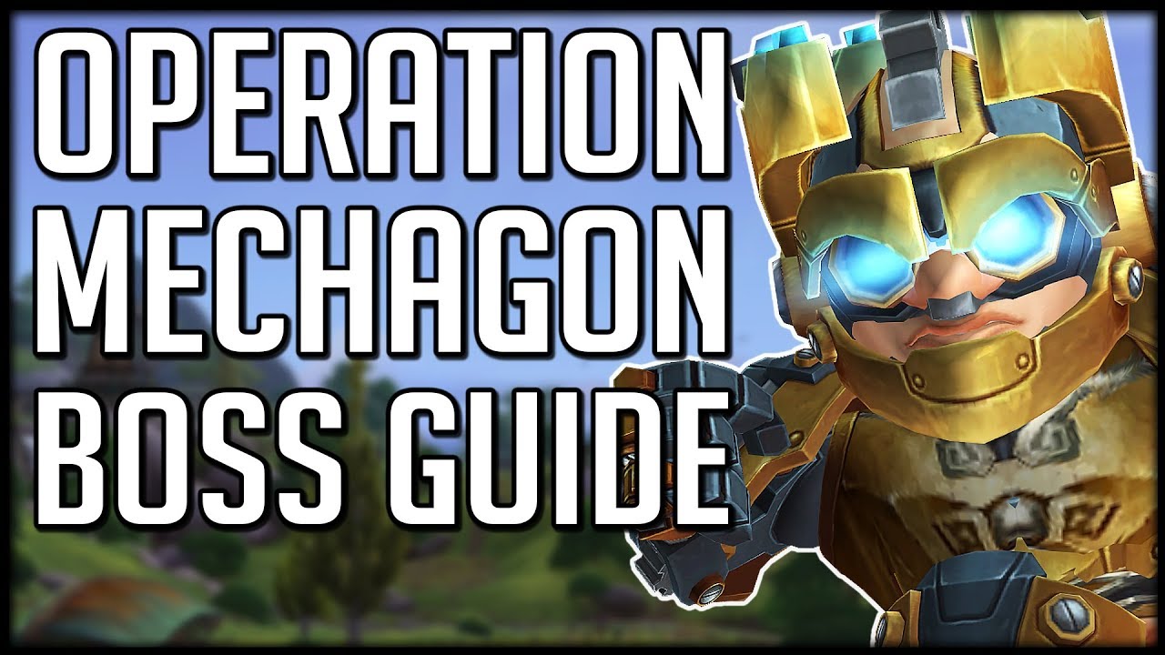 ALL BOSSES Operation: MECHAGON Mythic Dungeon Guide | WoW BfA