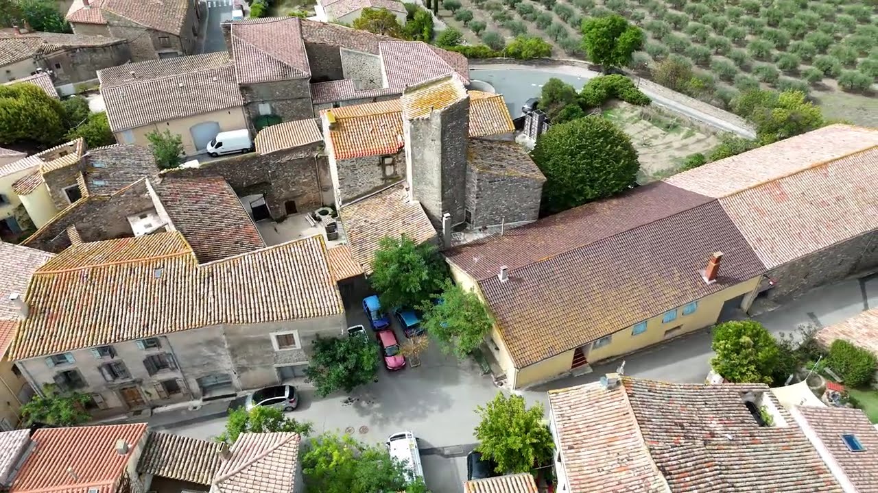 château vue aérienne