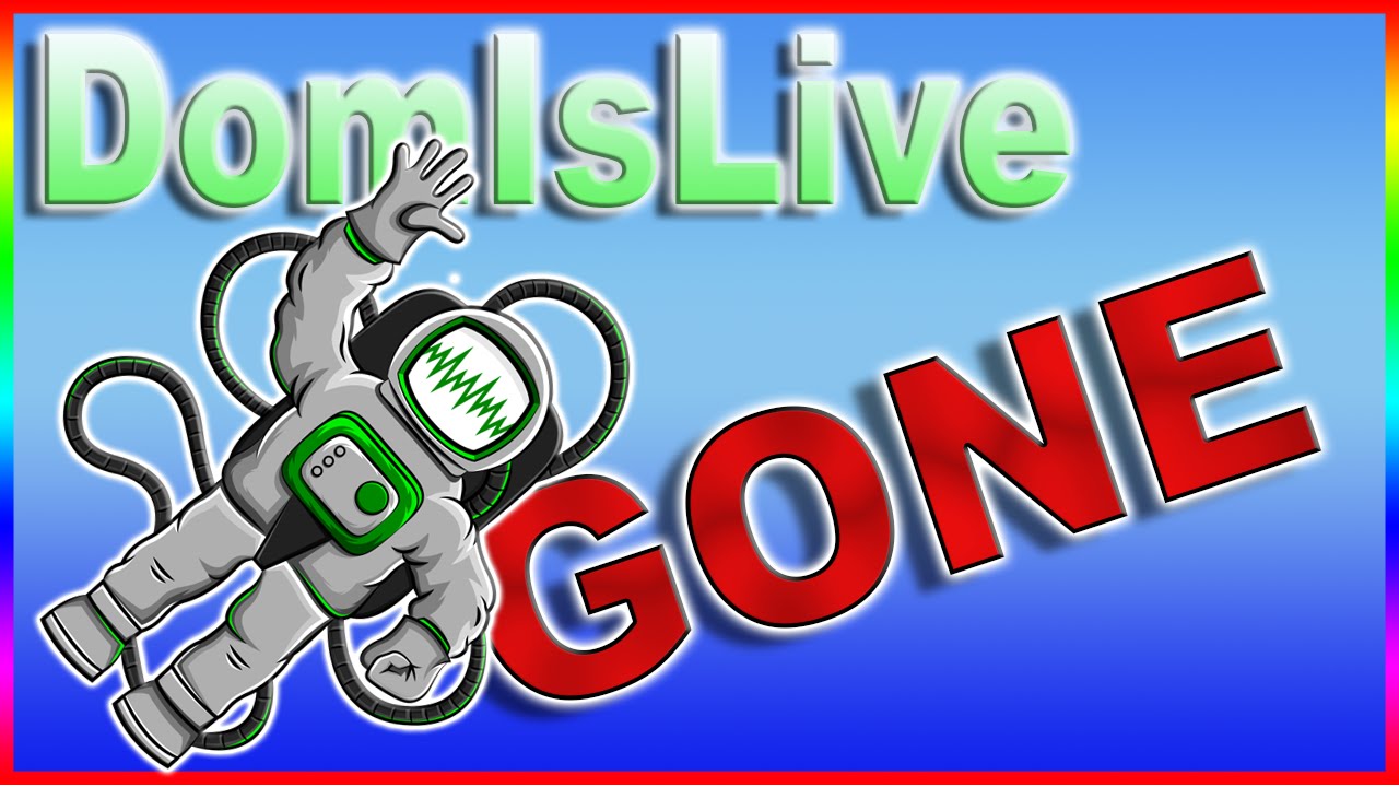 DOMISLIVE TERMINATED FROM YOUTUBE