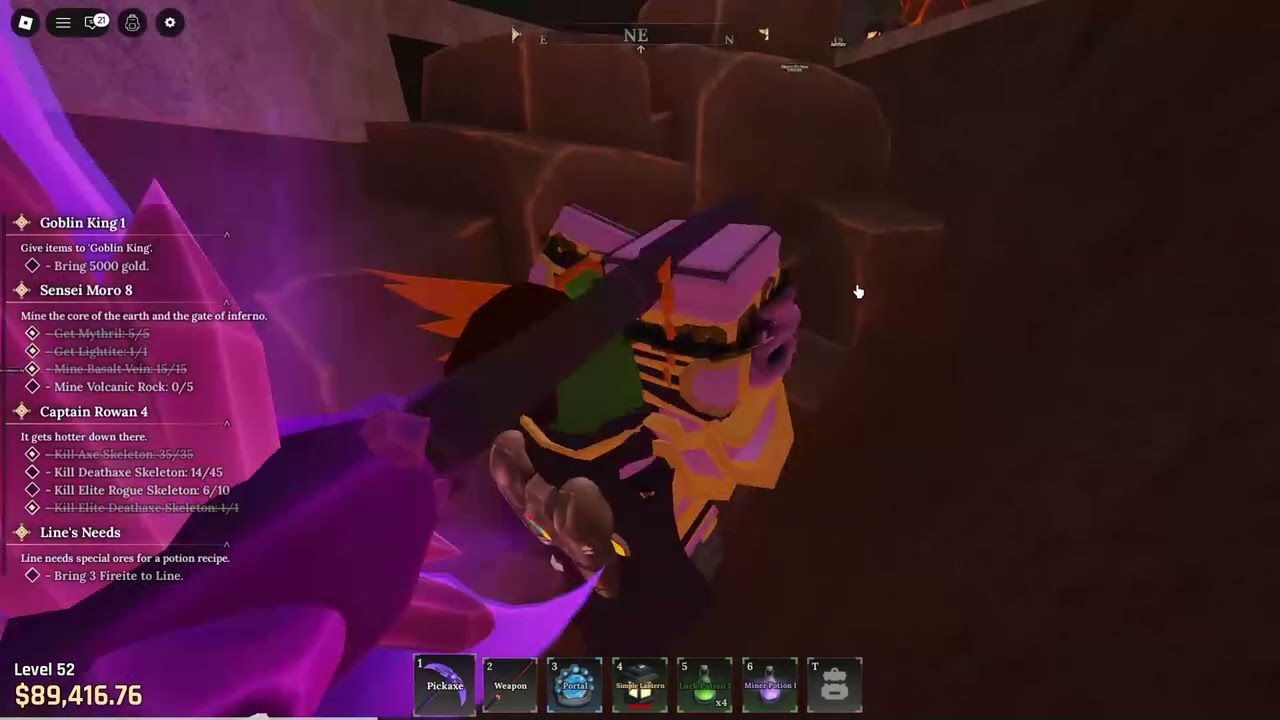 bienvenu a la forge (the forge roblox )