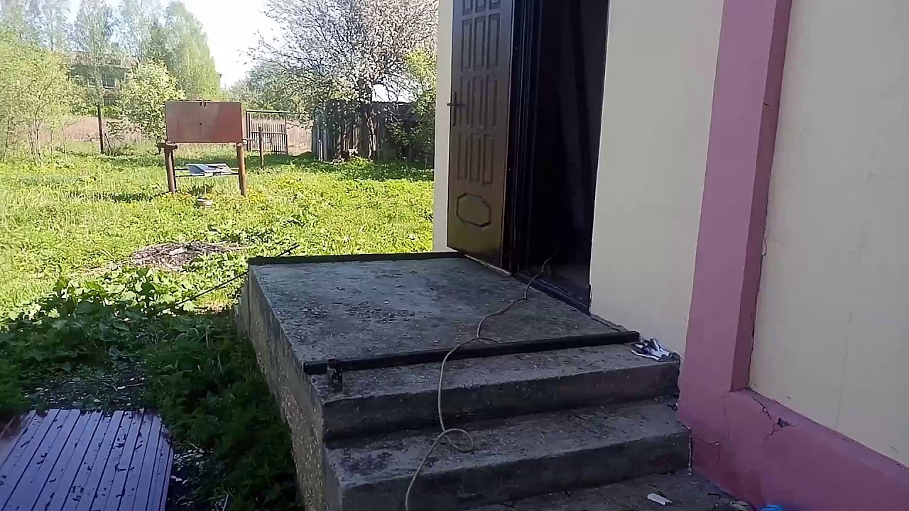 Тамбур из металлопрофиля своими руками