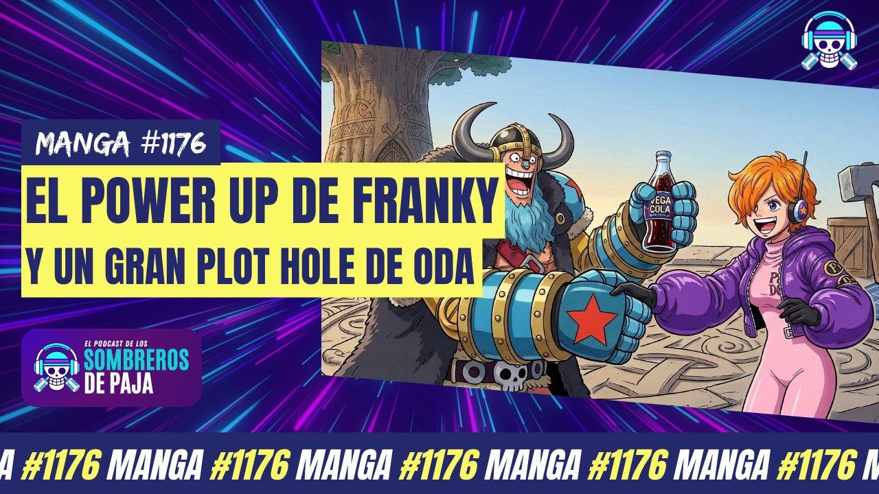 One Piece Manga #1176 - Franky recibe su power up y Oda deja un Domi Reversi muy corto
