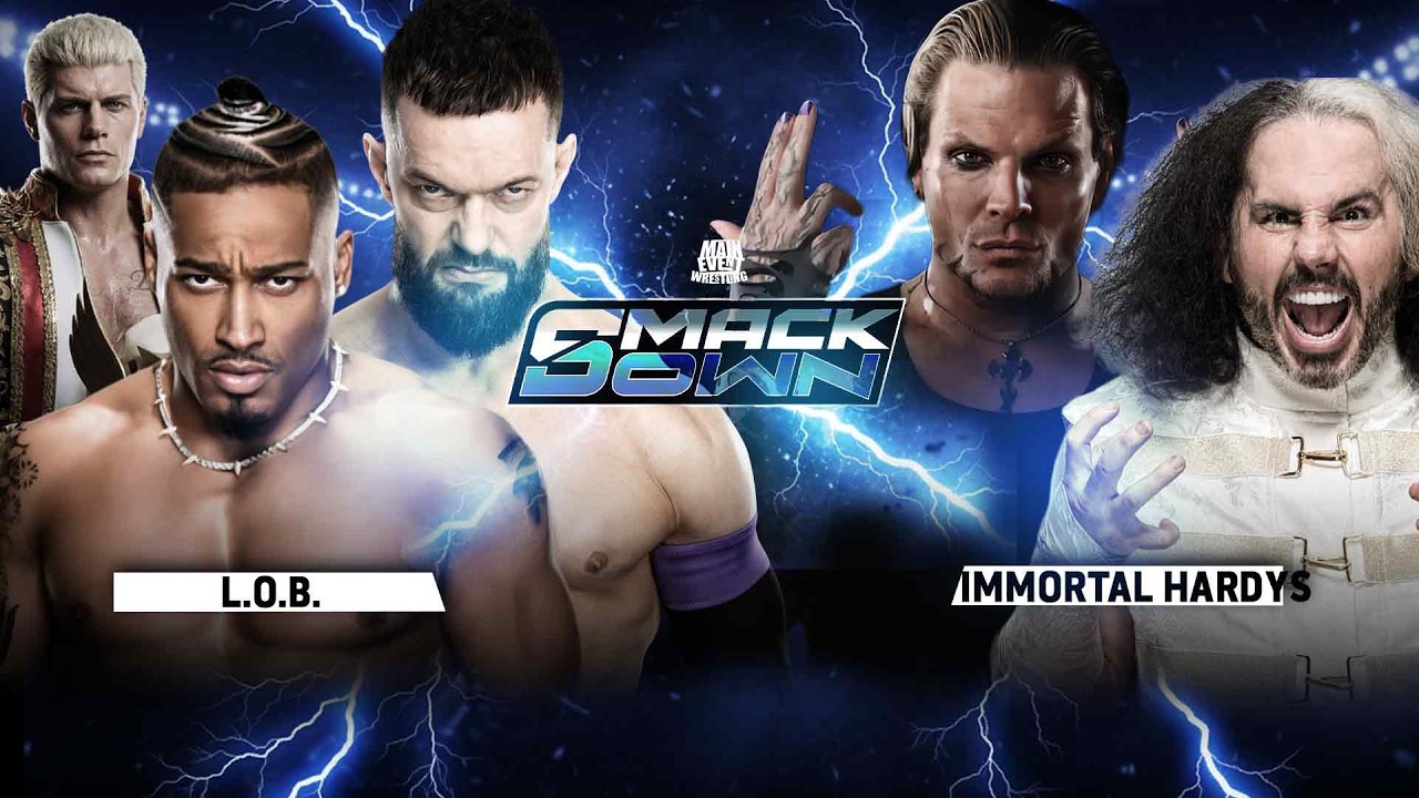 MEW Immortal Hardy Boyz vs Legacy of Blood | Tag Team Title Match: SmackDown
