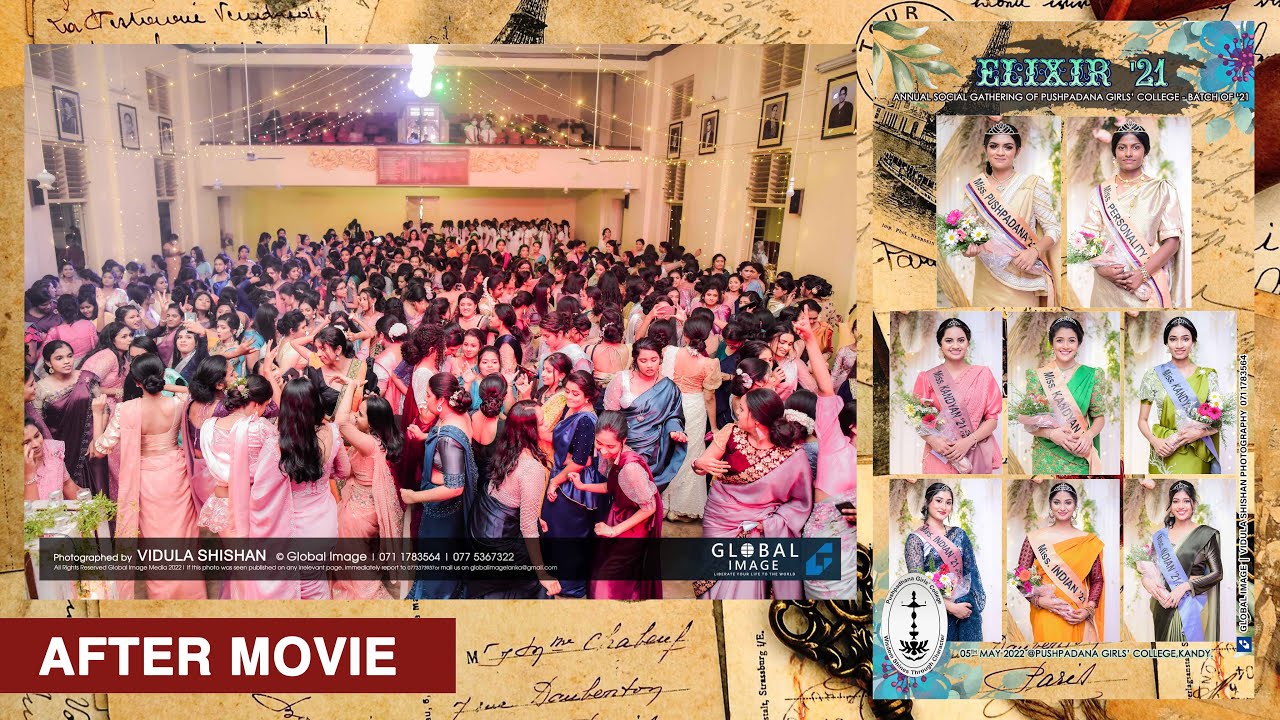 Elixer '21|  Annual Batch Social of Pushpadana Girls' College, Kandy batch of '21