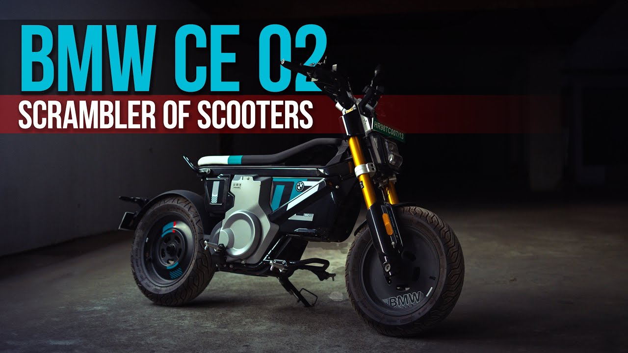 Forget Everything You Know About Scooters – The BMW CE 02