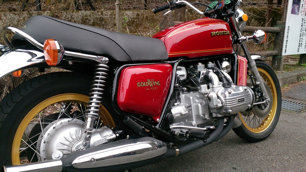 GOLDWING GL1000 Full Exhaust Sound