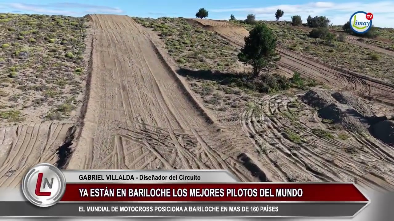 Limay Noticias   Mundial de motocross   Gabriel Villalda   Diseñador de la Pista