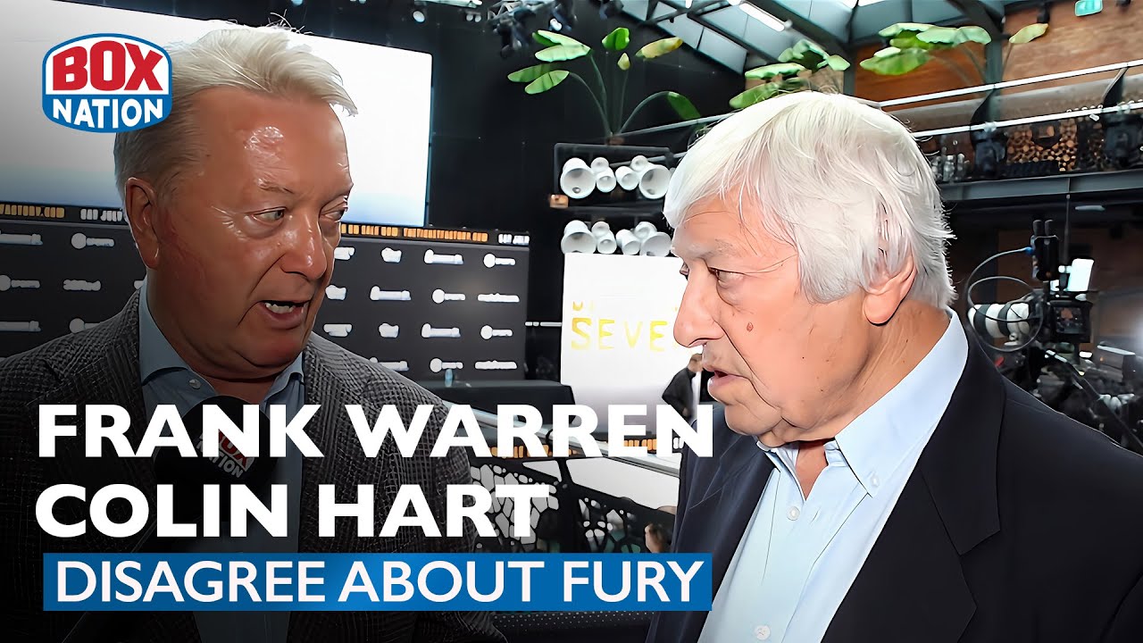 AWKWARD! - Colin Hart Tells Frank Warren 