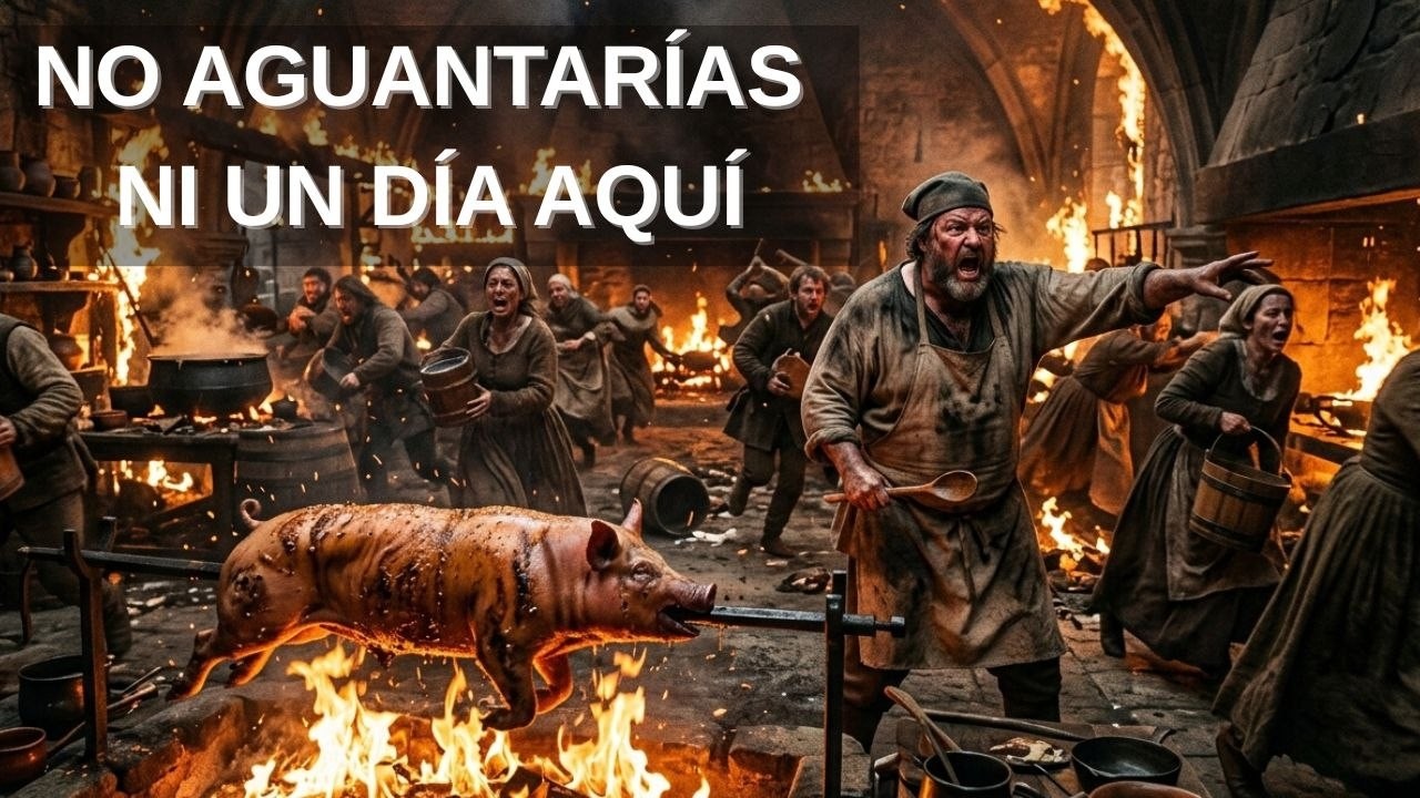¿QUÉ PASABA REALMENTE EN LAS COCINAS DE LOS CASTILLOS MEDIEVALES?