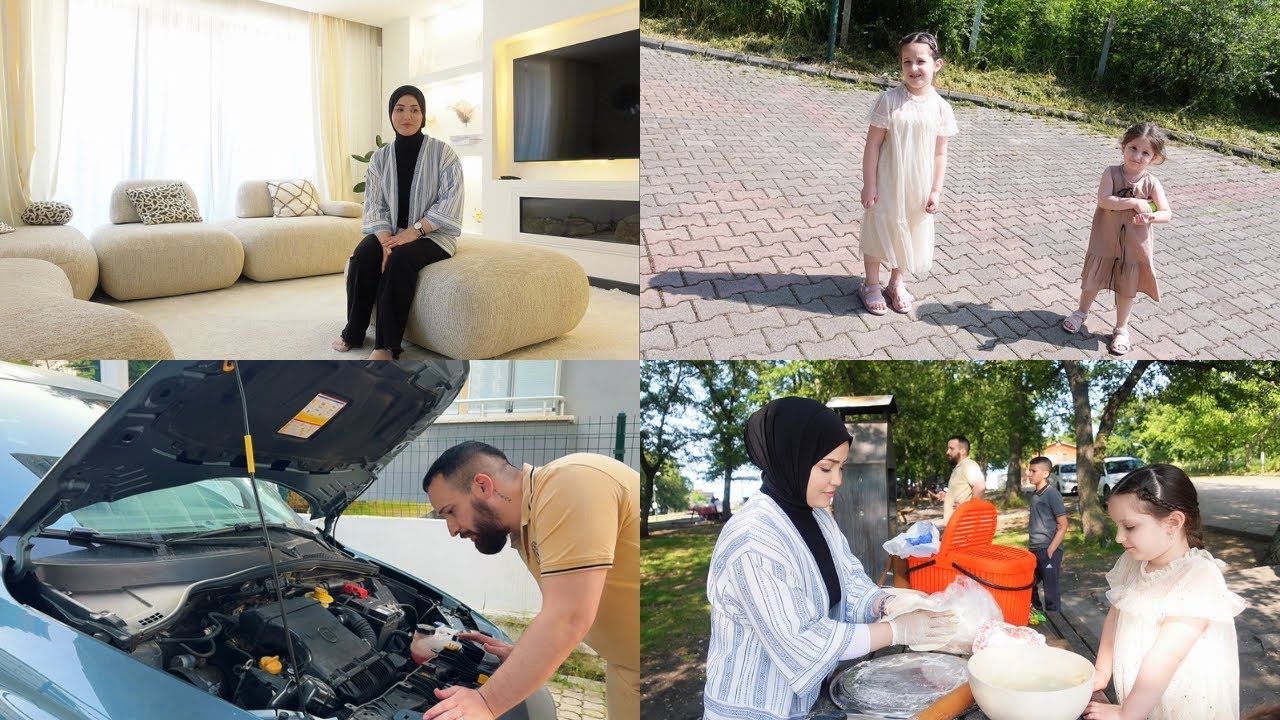 متوقعنه ويانه صاعدين بالسيارة😱طلعنه نتغده وهذا الي صار🫢