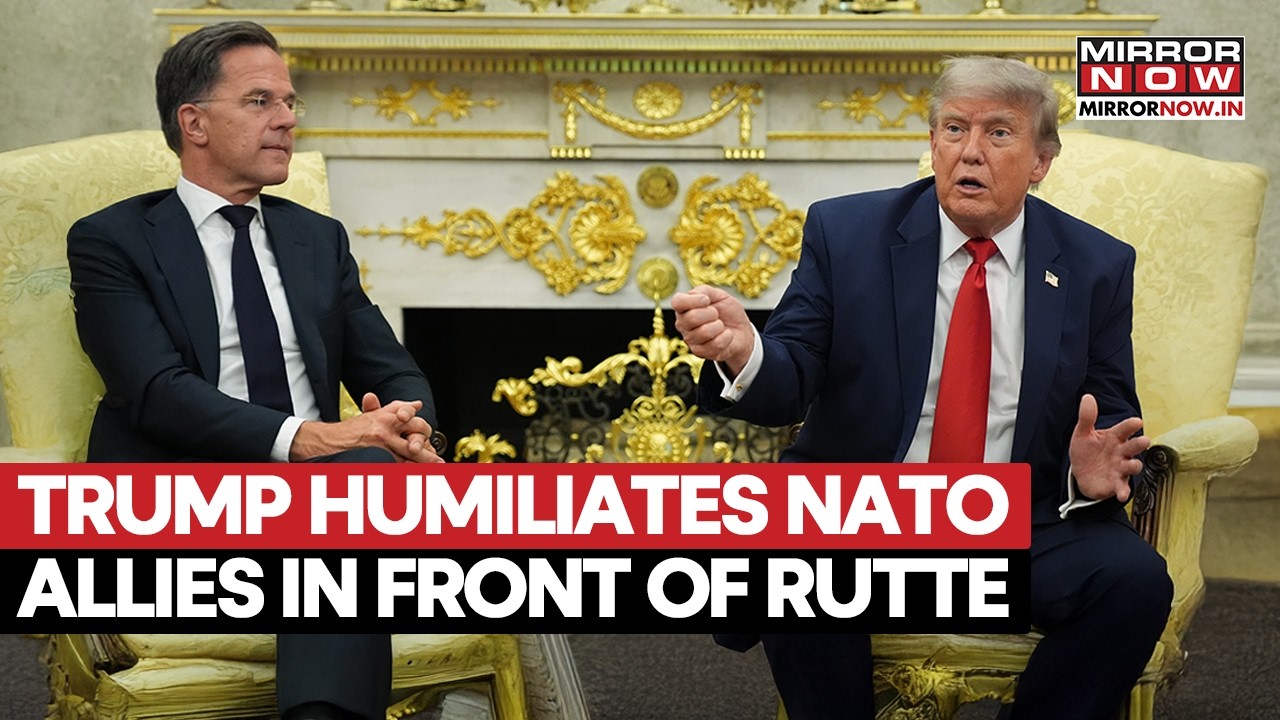 Трамп унизил союзников по НАТО перед Рютте и раскритиковал Италию, Германию и Францию из-за войны...