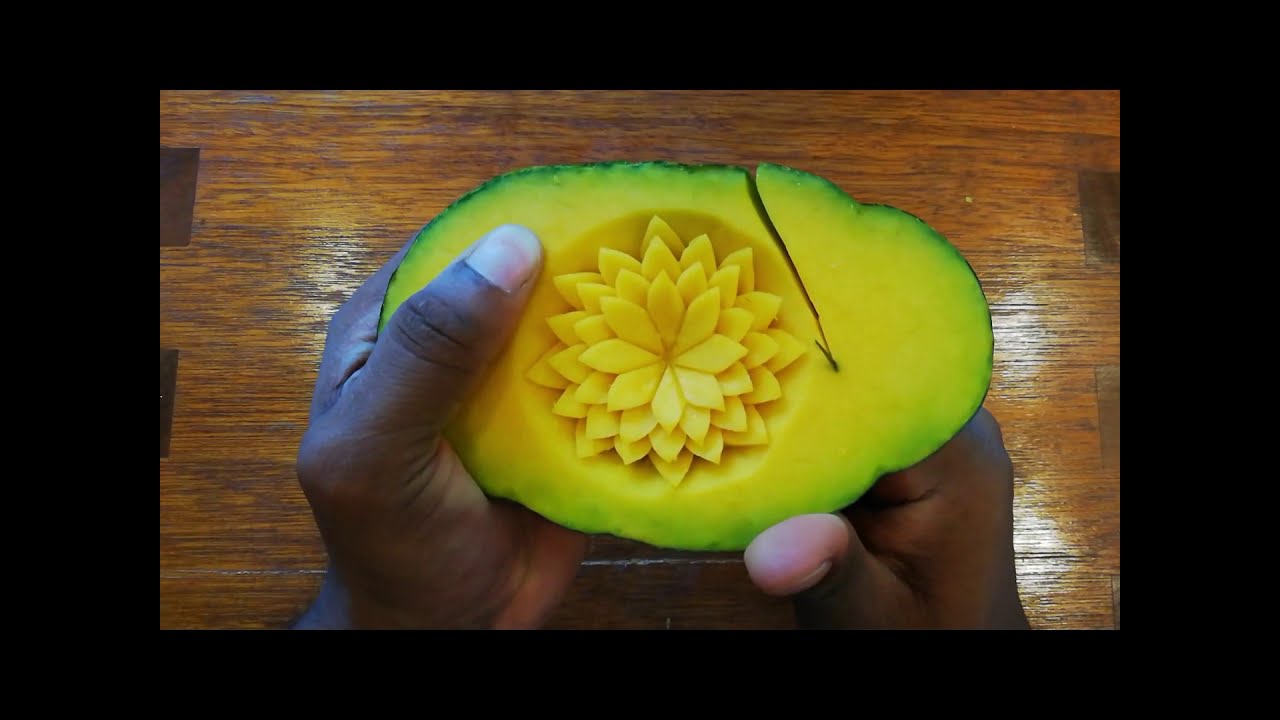 Amazing pumpkin  flower carving /fruits & vegetable carving /culinary  art