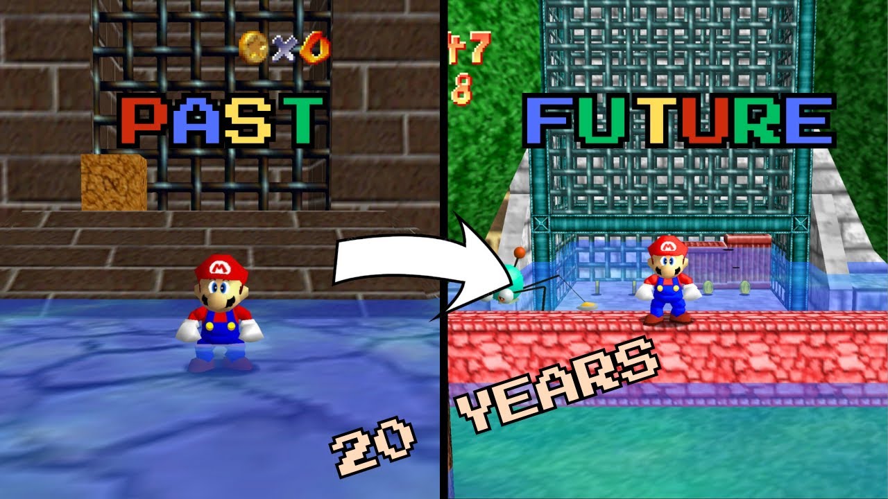 Super Mario 64 But It’s 20 Years in the Future (SM64 Decades Later) - Gameplay [15]