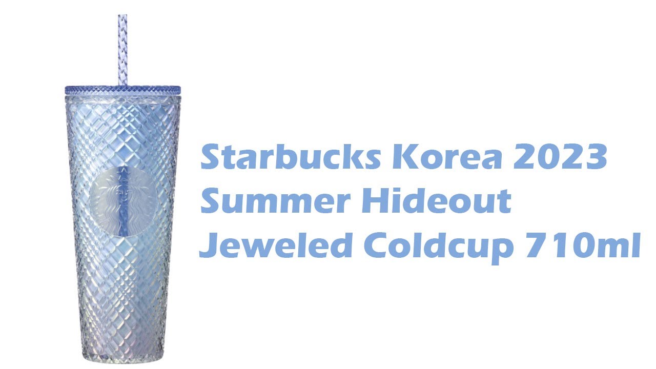 Strarbucks Korea Summer Hideout Jeweled Coldcup 710ml Review